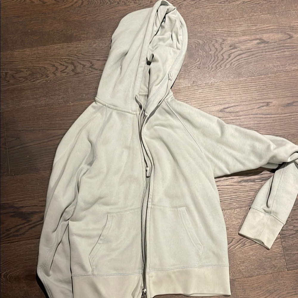 Uniqlo Heather Gray Casual Hoodie
